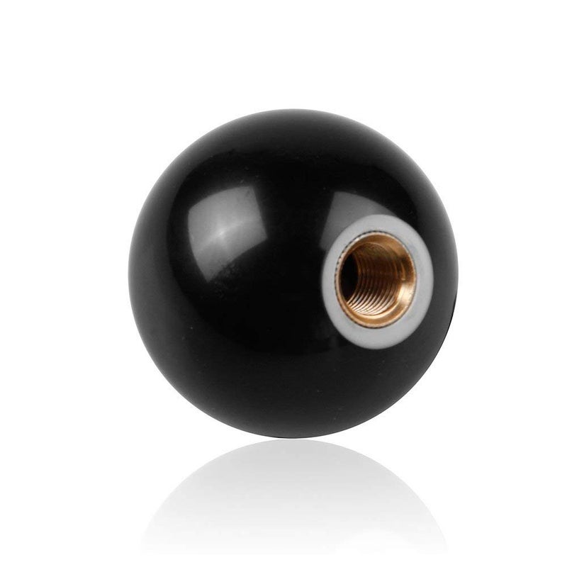 RASNONE 8 Ball Shift Knob Manual Gear Shift Lever Round Ball with 3 Adapters Black - Image 4